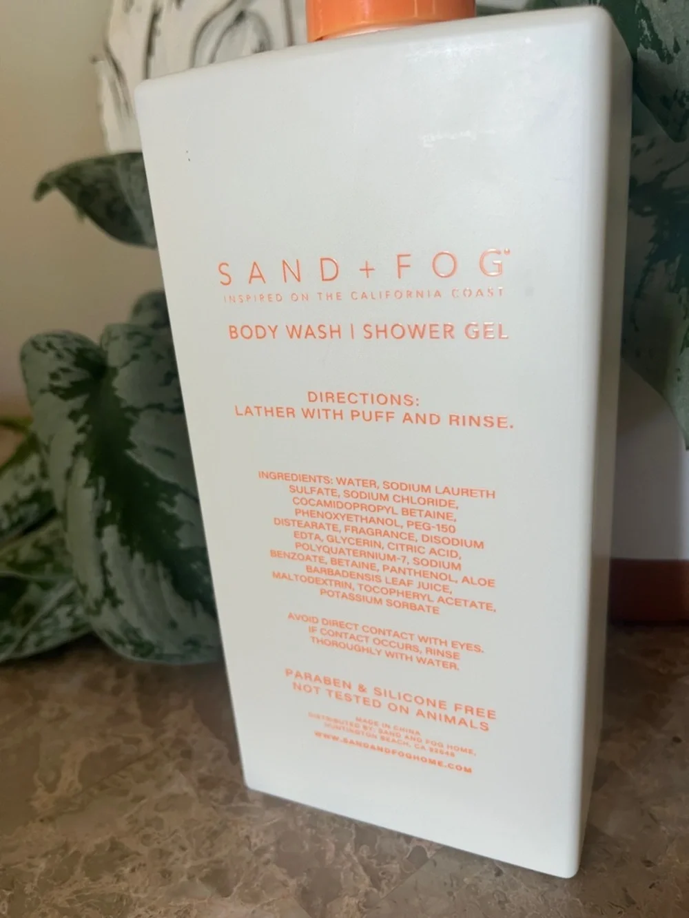 Sand & Fog Mango Coconut Body Wash / Shower Gel ~ 32 Oz NEW